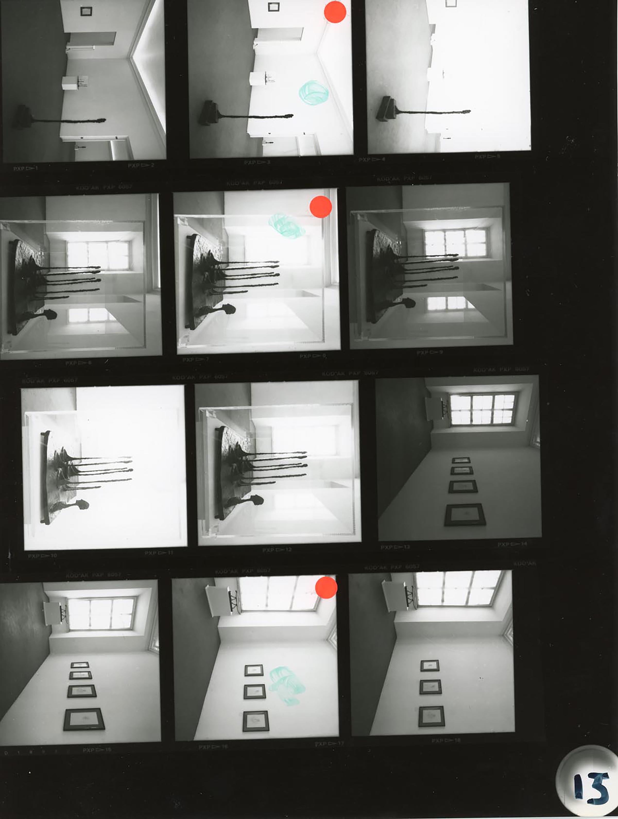 u0022Alberto Giacomettiu0022, veduta espositiva